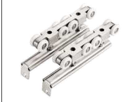 Sliding System For Single Frame Wooden Door Of 100kg
