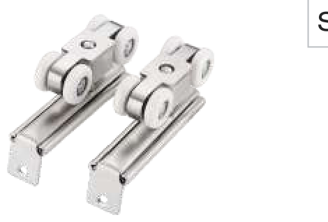 Sliding System For Single Frame Wooden Door Of 80kg