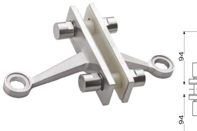 2 Way Spider With Fin