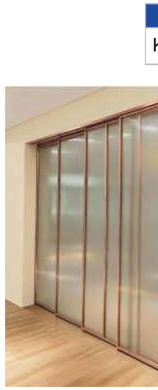 1 Fix + 4 Sliding Door With Latch / Lock