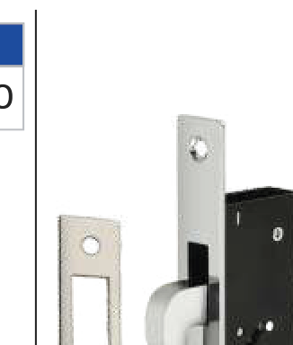 Mortise Lock Body With Soft Closing Latch