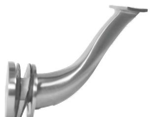 Casted Glass To Handrail Connector