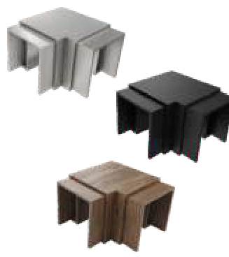 For 40 X 40 90° Tube Joint Connector